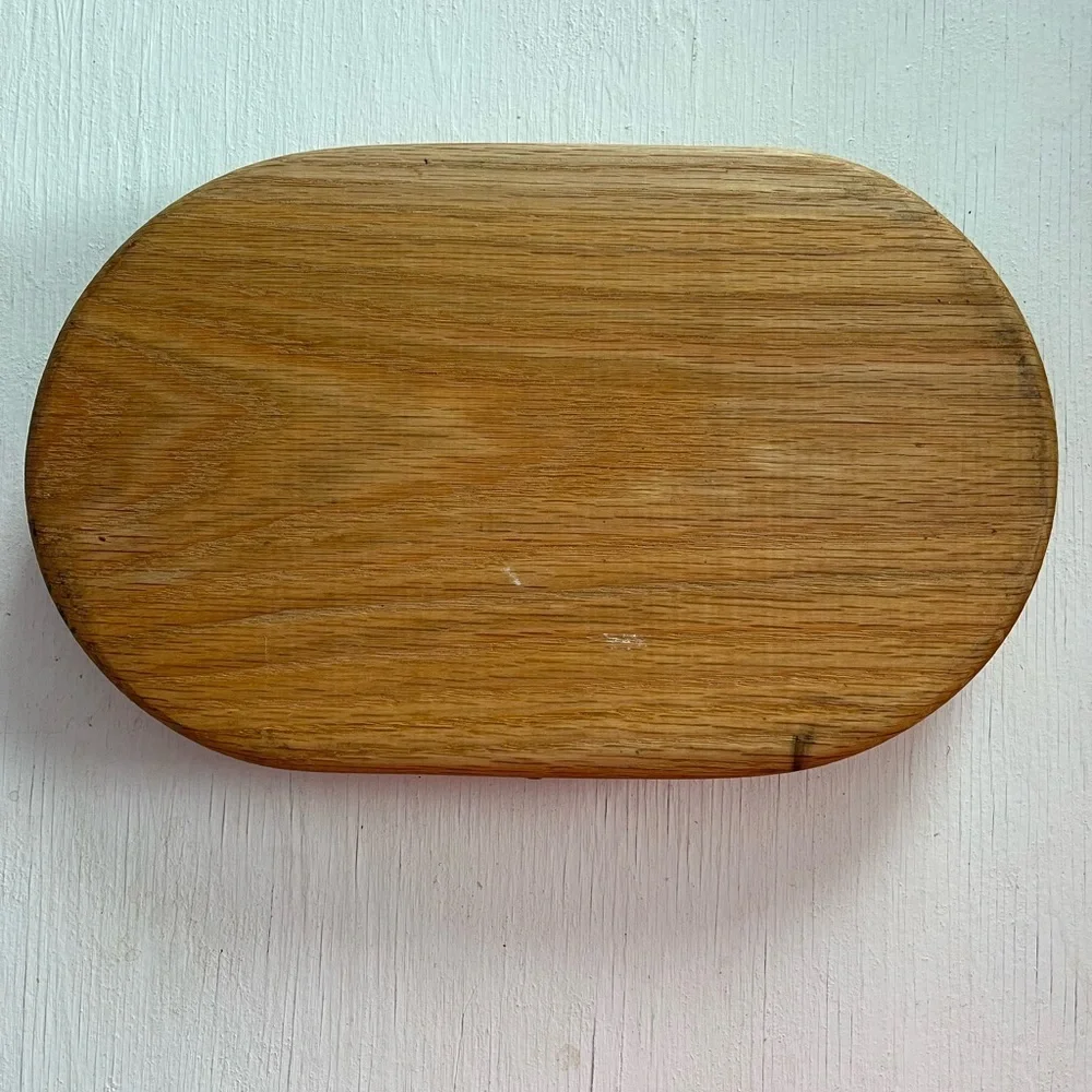 Collapsible Oak Basket
